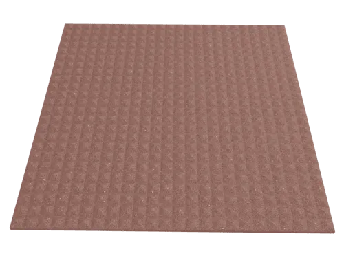 1 Inch Acoustic Foam Pyramid Style Panels - 13 Color Options