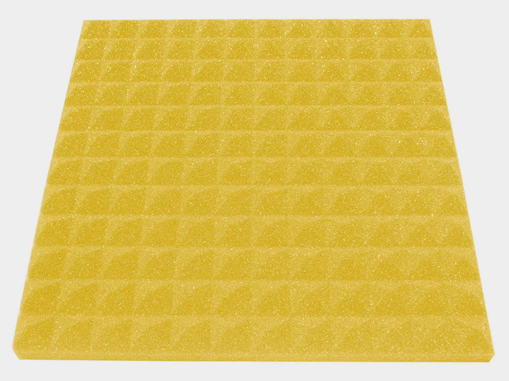 1 Inch Acoustic Foam Pyramid Style Panels - 13 Color Options