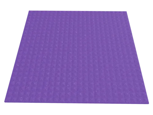 1 Inch Acoustic Foam Pyramid Style Panels - 13 Color Options
