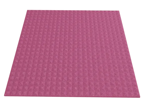 1 Inch Acoustic Foam Pyramid Style Panels - 13 Color Options