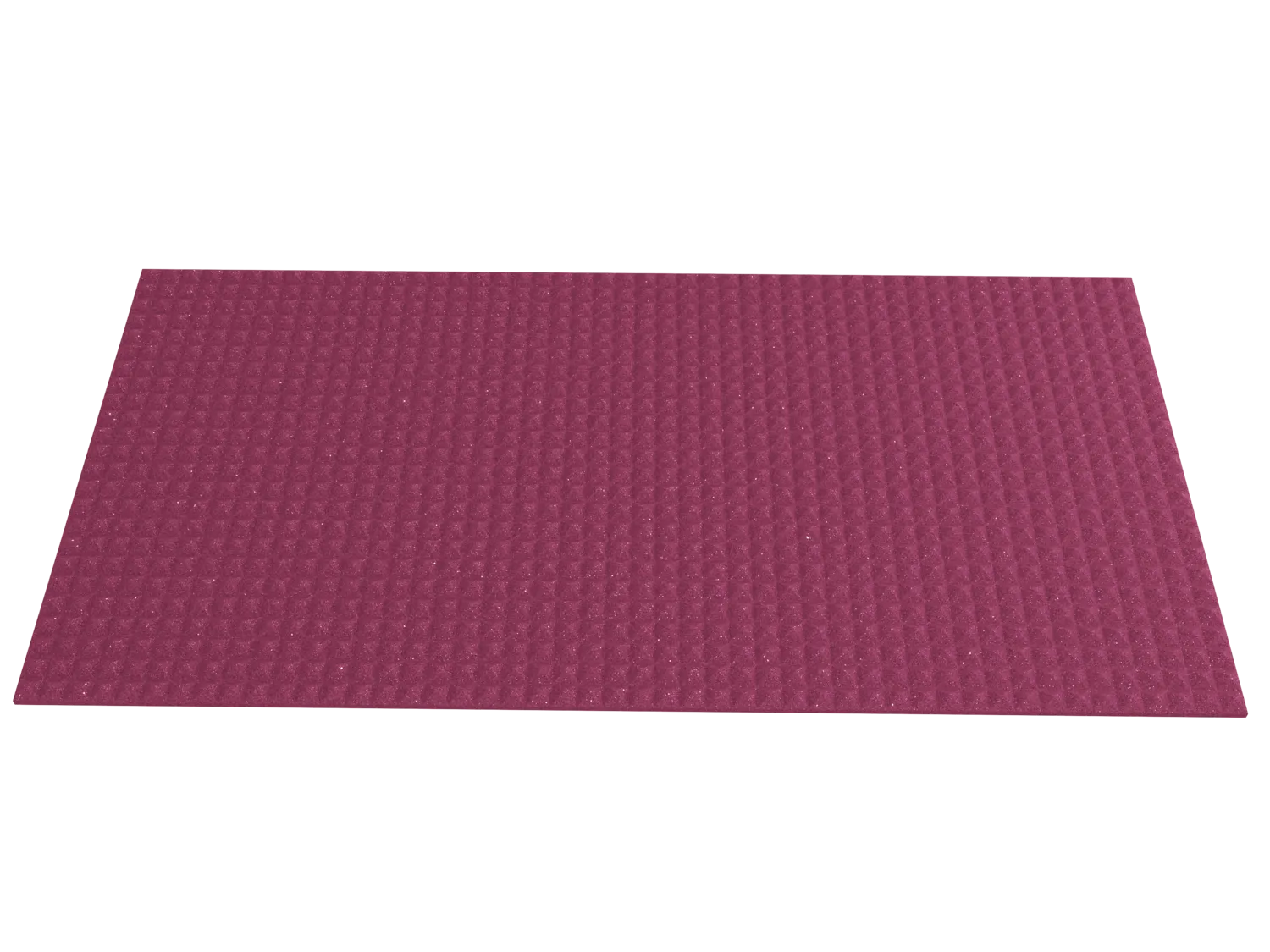 1 Inch Acoustic Foam Pyramid Style Panels - 13 Color Options