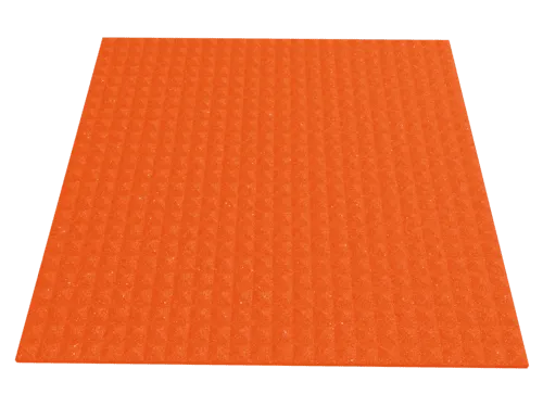 1 Inch Acoustic Foam Pyramid Style Panels - 13 Color Options