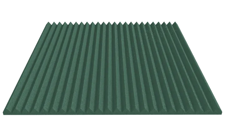 1 Inch Acoustic Foam Wedge Style Panels - 13 Color Options