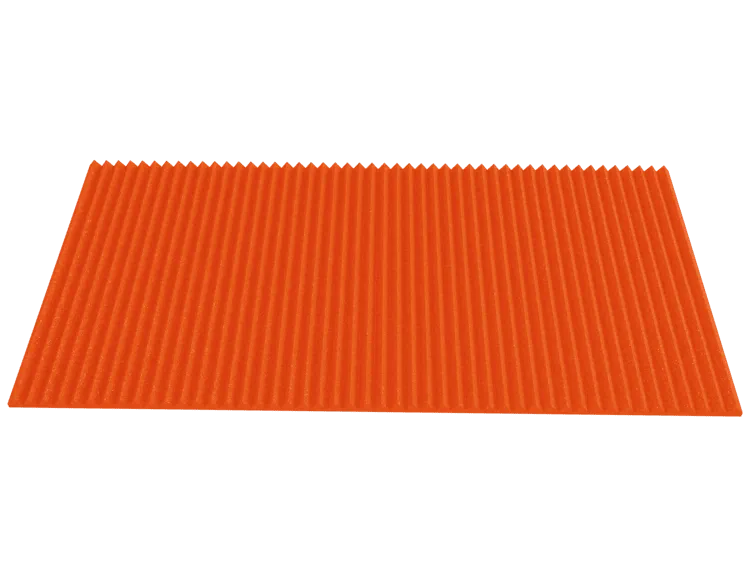 1 Inch Acoustic Foam Wedge Style Panels - 13 Color Options