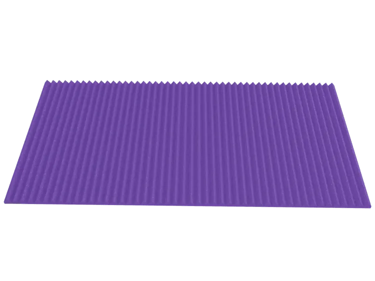 1 Inch Acoustic Foam Wedge Style Panels - 13 Color Options