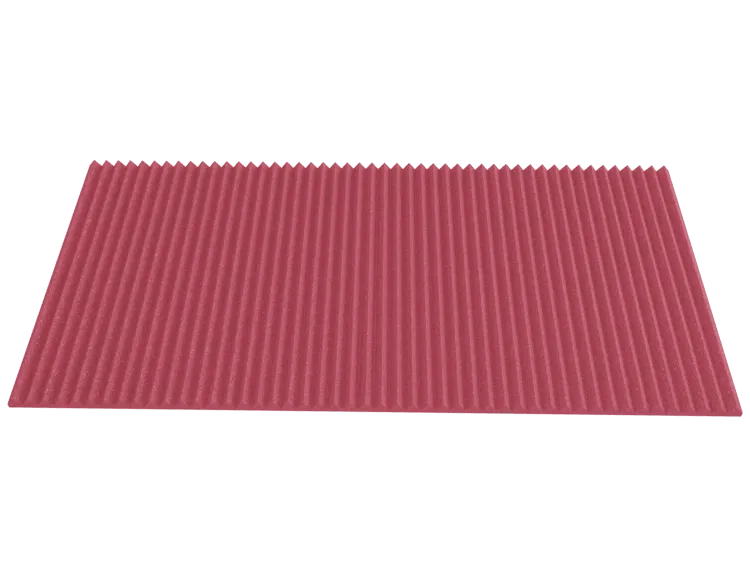 1 Inch Acoustic Foam Wedge Style Panels - 13 Color Options