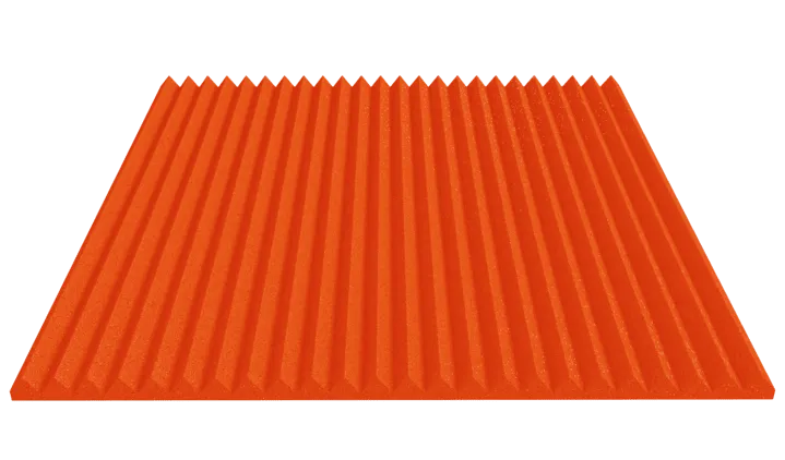 1 Inch Acoustic Foam Wedge Style Panels - 13 Color Options