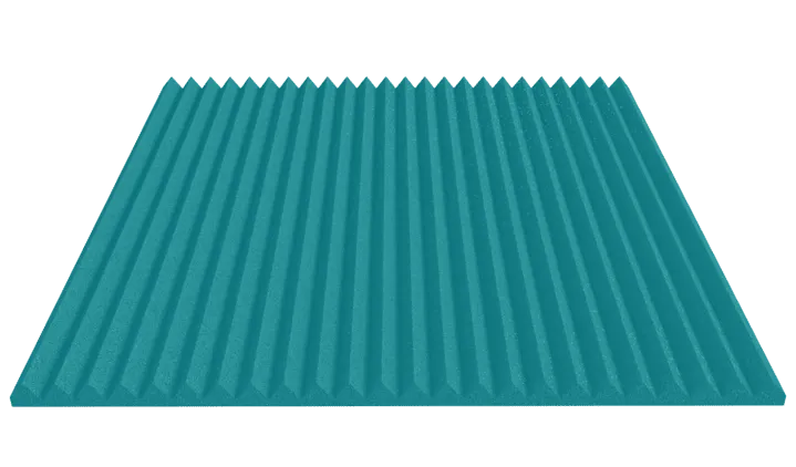 1 Inch Acoustic Foam Wedge Style Panels - 13 Color Options