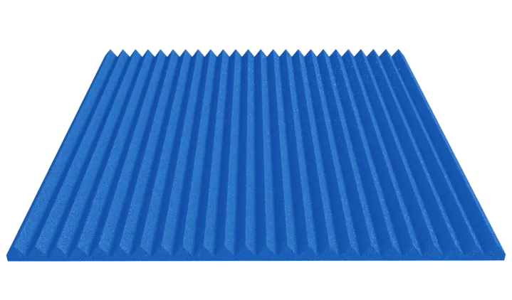 1 Inch Acoustic Foam Wedge Style Panels - 13 Color Options