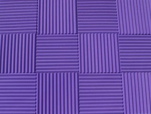 1 Inch Acoustic Foam Wedge Style Panels - 13 Color Options