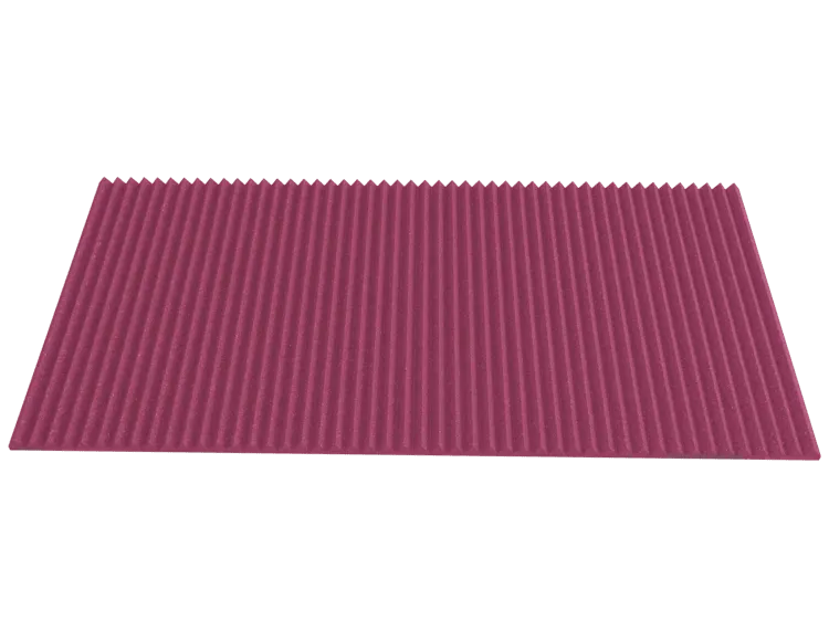 1 Inch Acoustic Foam Wedge Style Panels - 13 Color Options
