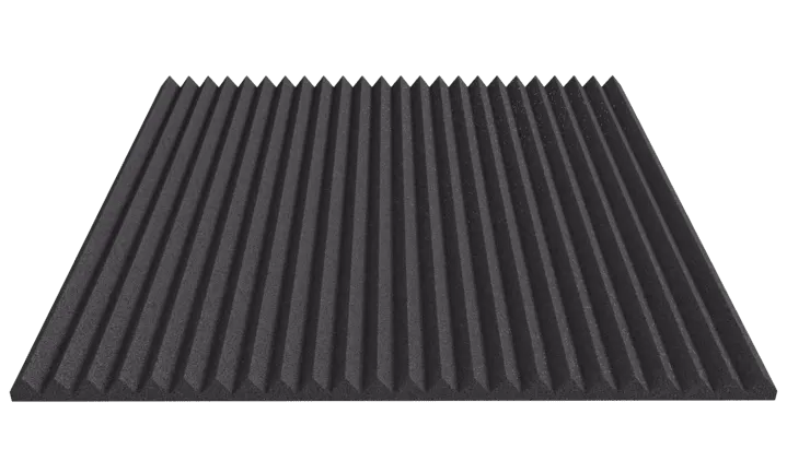 1 Inch Acoustic Foam Wedge Style Panels - 13 Color Options