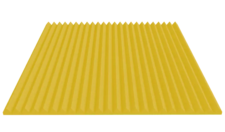 1 Inch Acoustic Foam Wedge Style Panels - 13 Color Options