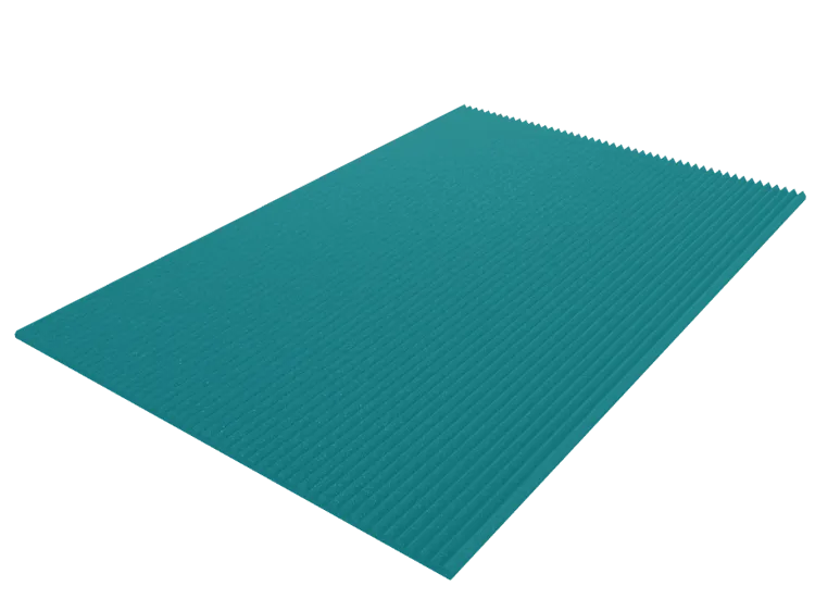 1 Inch Acoustic Foam Wedge Style Panels - 13 Color Options