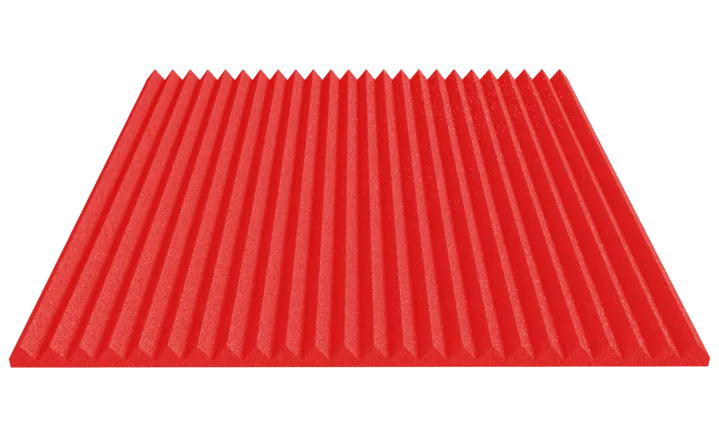 1 Inch Acoustic Foam Wedge Style Panels - 13 Color Options