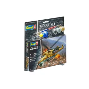 1/100 MIL MI24D Hind Model Set