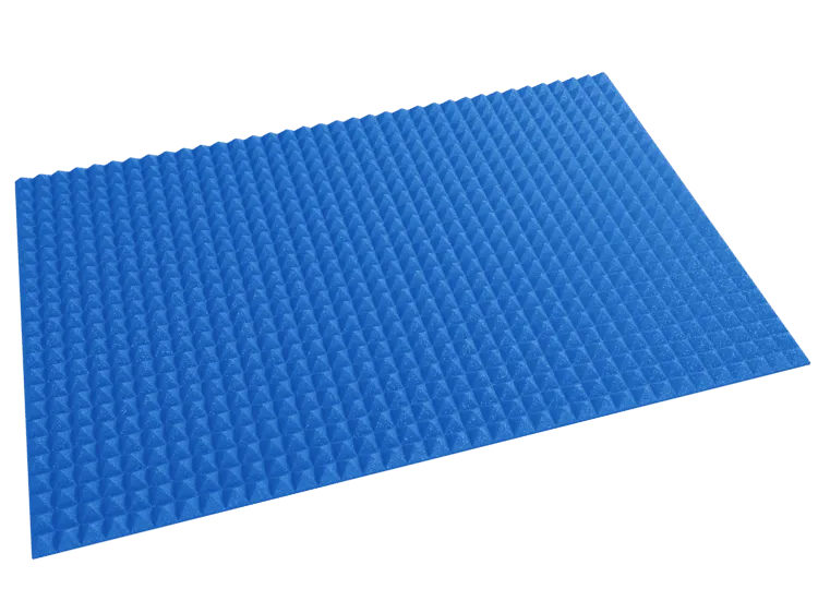 2 Inch Acoustic Foam Pyramid Style Panels - 13 Color Options