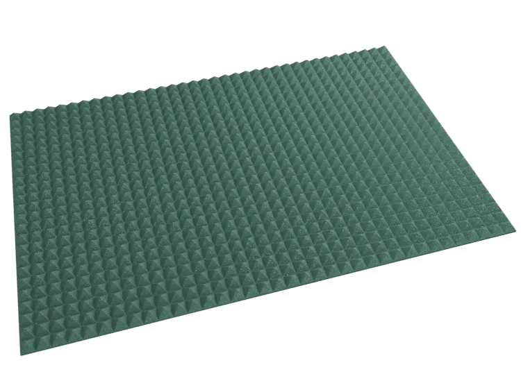 2 Inch Acoustic Foam Pyramid Style Panels - 13 Color Options