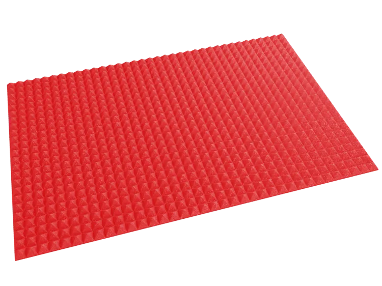 2 Inch Acoustic Foam Pyramid Style Panels - 13 Color Options