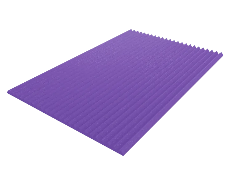 2 Inch Acoustic Foam Wedge Style Panels - 13 Color Options