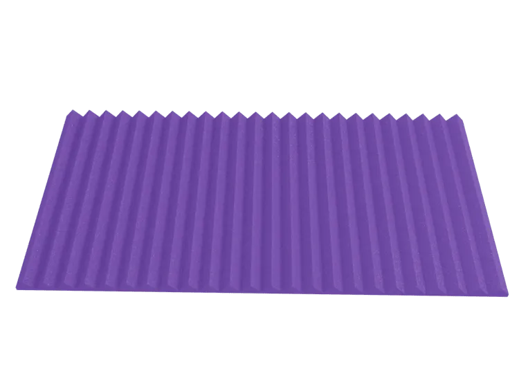 2 Inch Acoustic Foam Wedge Style Panels - 13 Color Options