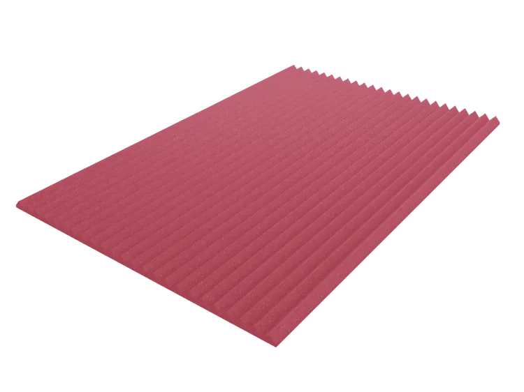 2 Inch Acoustic Foam Wedge Style Panels - 13 Color Options