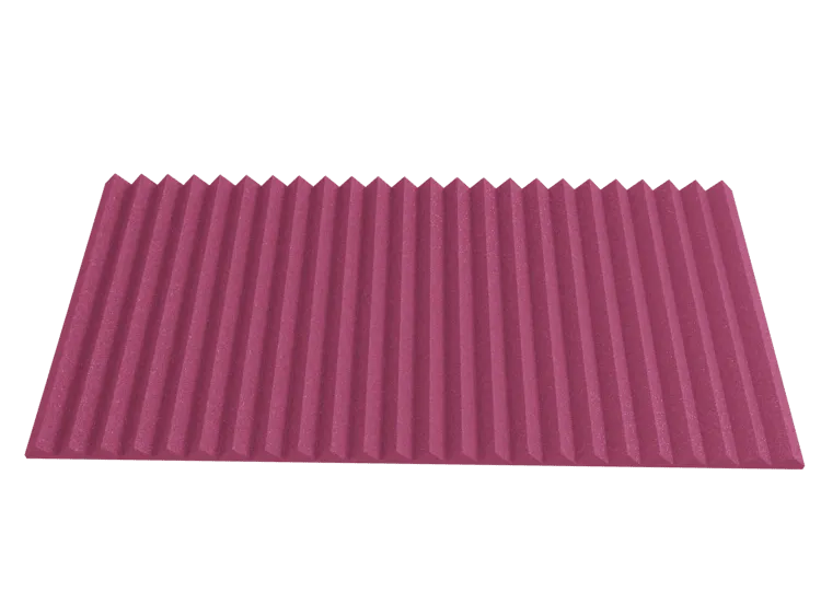 2 Inch Acoustic Foam Wedge Style Panels - 13 Color Options