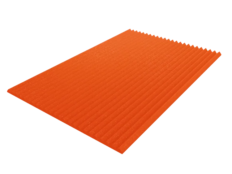 2 Inch Acoustic Foam Wedge Style Panels - 13 Color Options