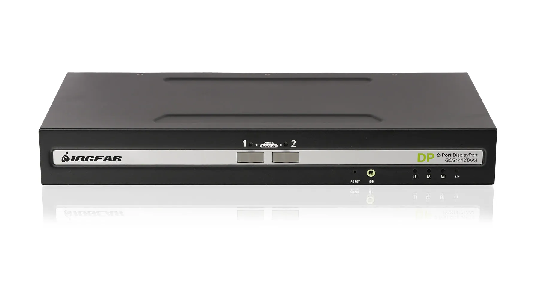 2-Port Single View DisplayPort Secure KVM Switch w/Audio