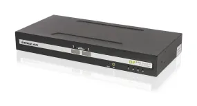 2-Port Single View DisplayPort Secure KVM Switch w/Audio
