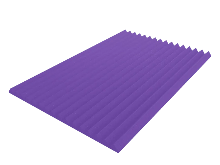 3 Inch Acoustic Foam Wedge Style Panels - 13 Color Options