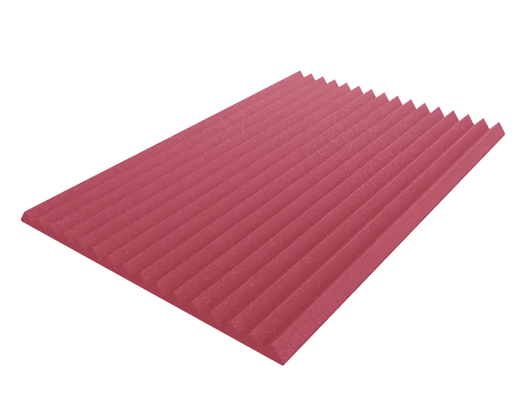 3 Inch Acoustic Foam Wedge Style Panels - 13 Color Options