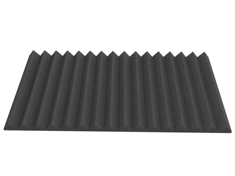 3 Inch Acoustic Foam Wedge Style Panels - 13 Color Options