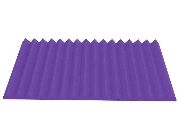 3 Inch Acoustic Foam Wedge Style Panels - 13 Color Options
