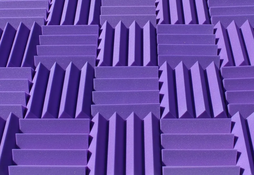 3 Inch Acoustic Foam Wedge Style Panels - 13 Color Options
