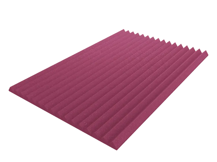 3 Inch Acoustic Foam Wedge Style Panels - 13 Color Options