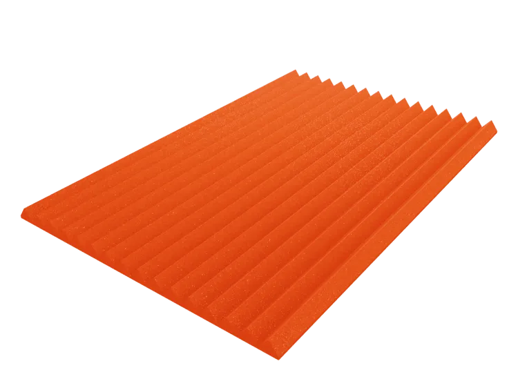 3 Inch Acoustic Foam Wedge Style Panels - 13 Color Options