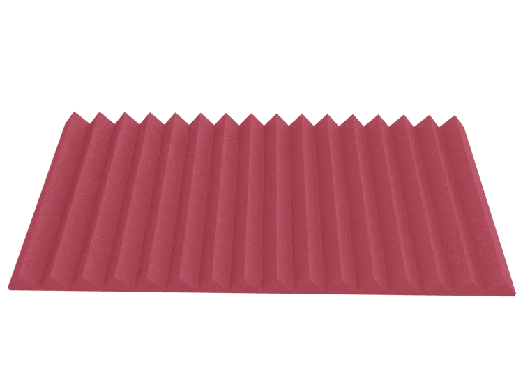 3 Inch Acoustic Foam Wedge Style Panels - 13 Color Options