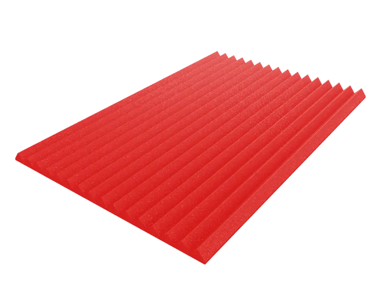 3 Inch Acoustic Foam Wedge Style Panels - 13 Color Options