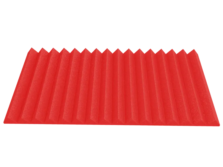 3 Inch Acoustic Foam Wedge Style Panels - 13 Color Options