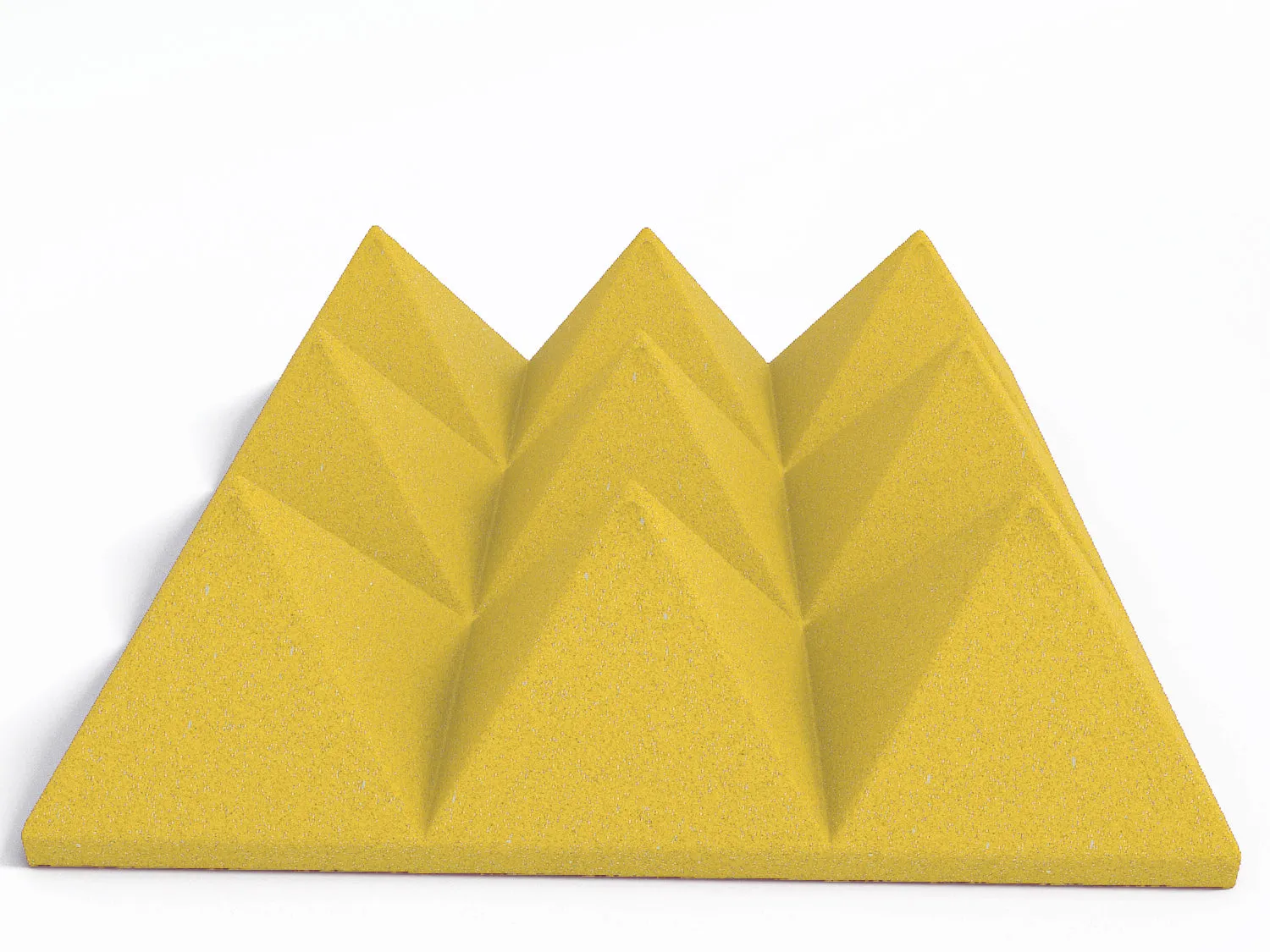 4 Inch Acoustic Foam Pyramid Style Panels - 13 Color Options