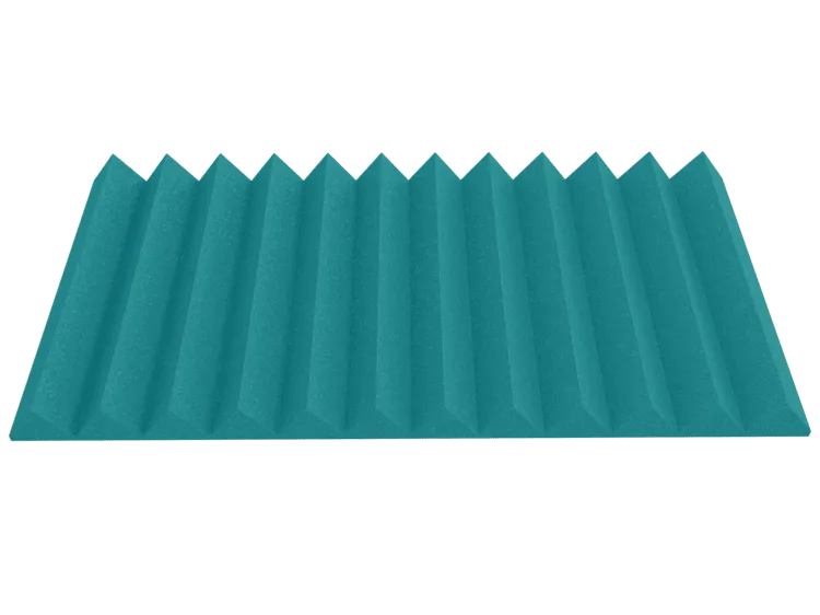 4 Inch Acoustic Foam Wedge Style Panels - 13 Color Options