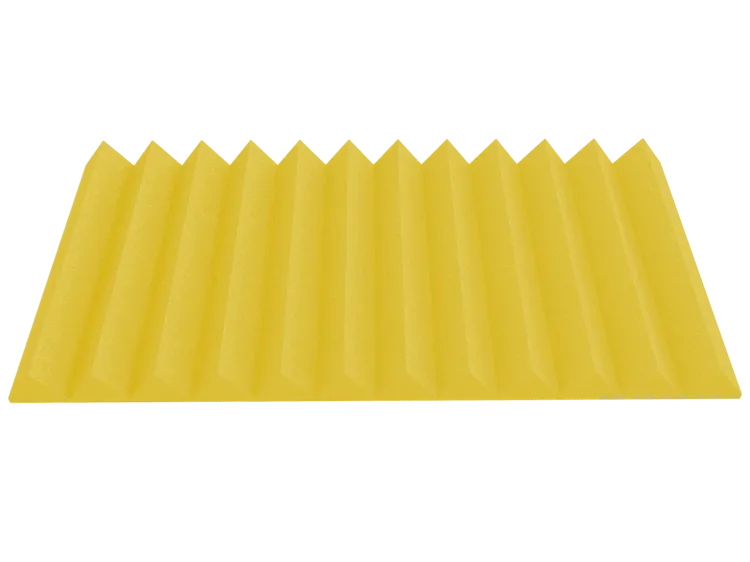 4 Inch Acoustic Foam Wedge Style Panels - 13 Color Options