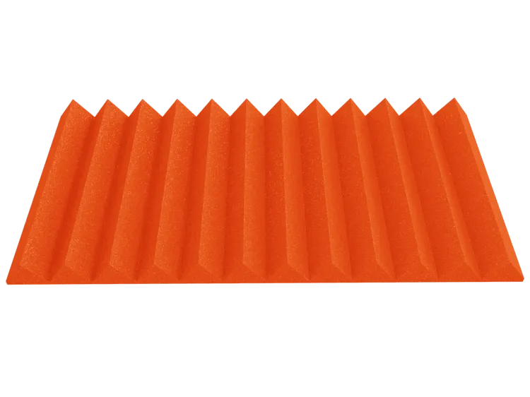 4 Inch Acoustic Foam Wedge Style Panels - 13 Color Options