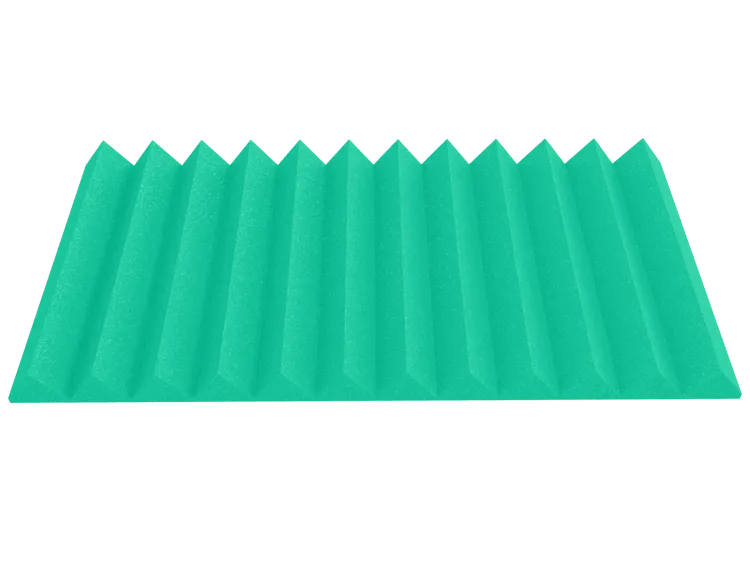 4 Inch Acoustic Foam Wedge Style Panels - 13 Color Options