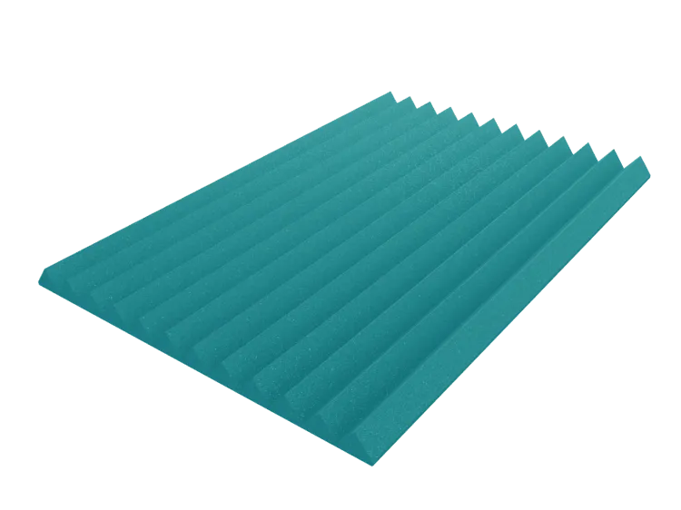 4 Inch Acoustic Foam Wedge Style Panels - 13 Color Options