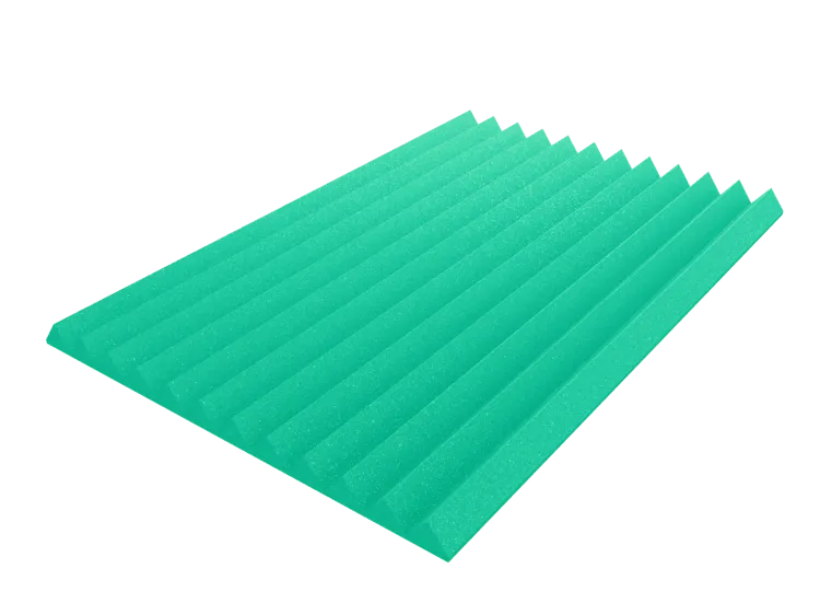 4 Inch Acoustic Foam Wedge Style Panels - 13 Color Options