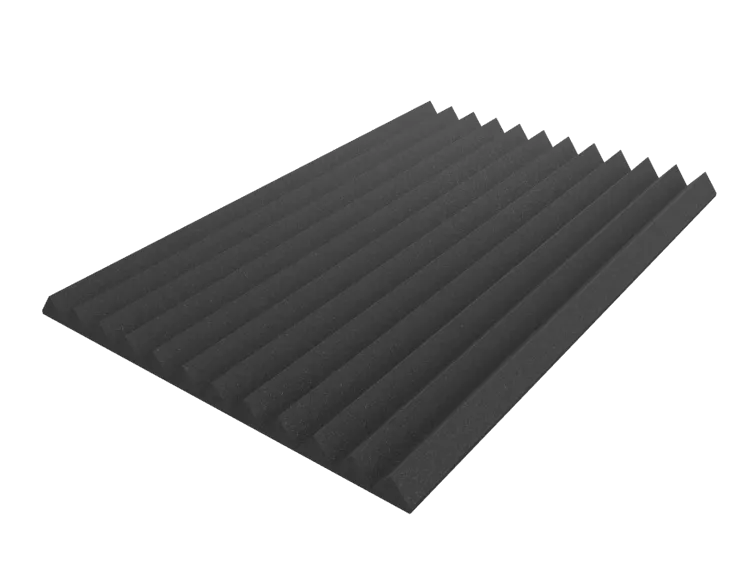 4 Inch Acoustic Foam Wedge Style Panels - 13 Color Options