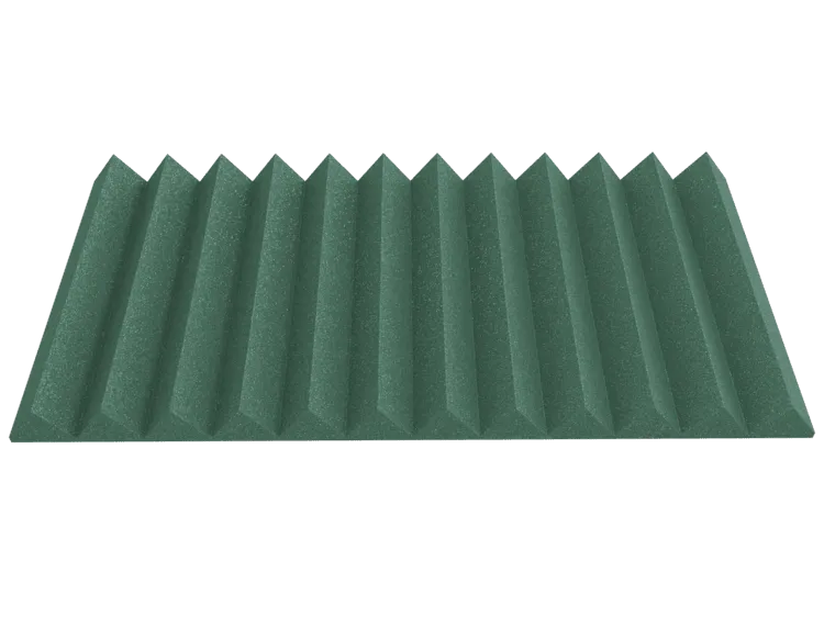 4 Inch Acoustic Foam Wedge Style Panels - 13 Color Options