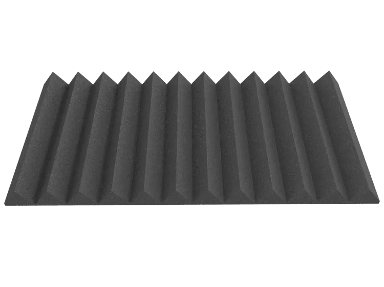 4 Inch Acoustic Foam Wedge Style Panels - 13 Color Options